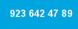 923 642 47 89 923 642 47 89